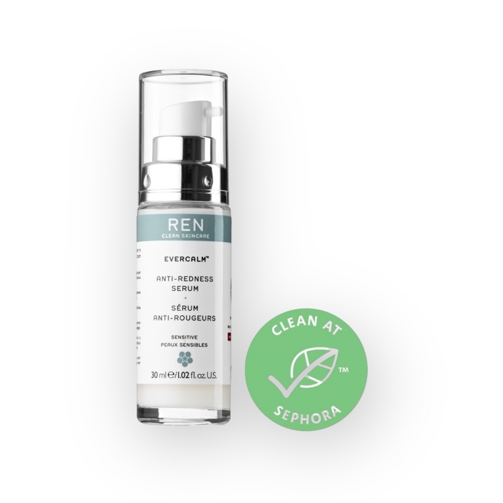 new REN Skincare ㋛ Evercalm ™ Anti-Redness Facial Skin Serum ㋛ Therapeutic ㋛